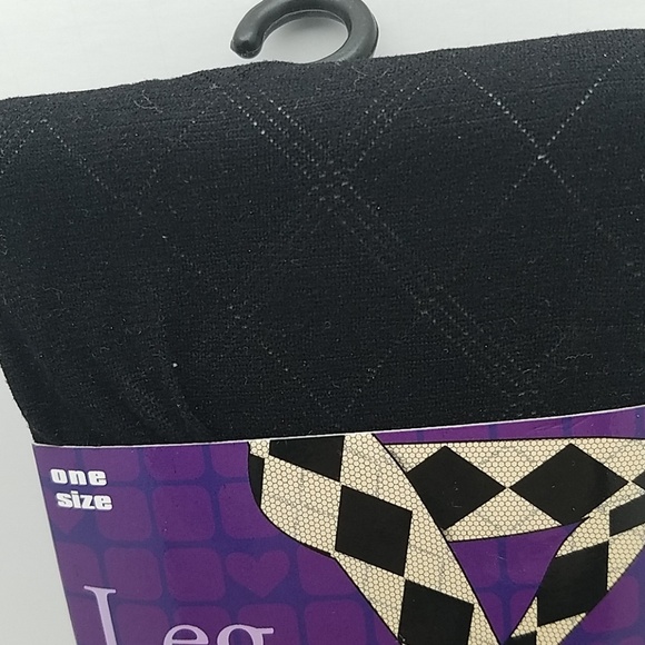 Leg Impressions Printed Tights One Size - Picture 2 of 2